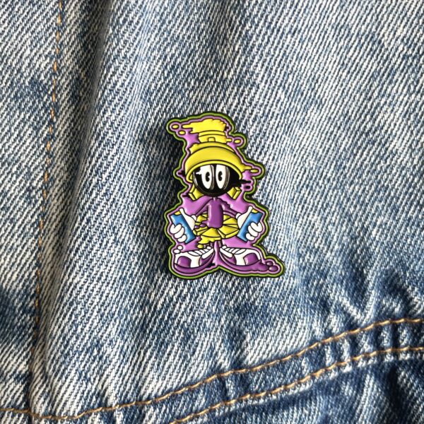 Bazooka Bar Marvin Pin Badge