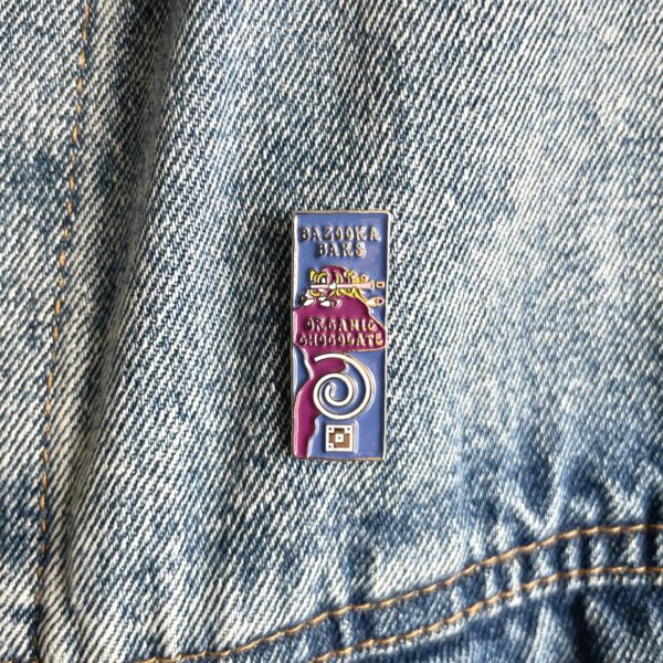 Chocolate Bar Pin Badge