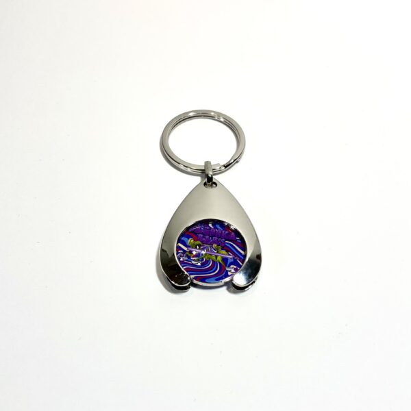 Trolley Token Key Ring